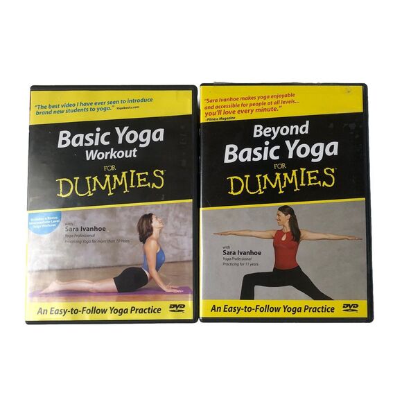 Basic Yoga Workout for Dummies & Beyond Basic Yoga For Dummies DVDs - Picture 1 of 10